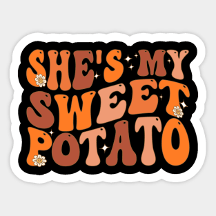 She's My Sweet Potato Sticker